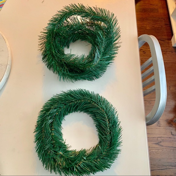 2 12 foot thin green garland, greenery, Christmas - Picture 1 of 2